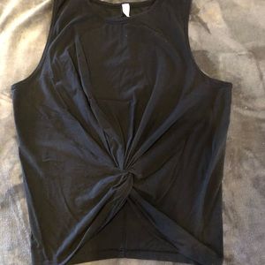 Luluemon twist front tank top